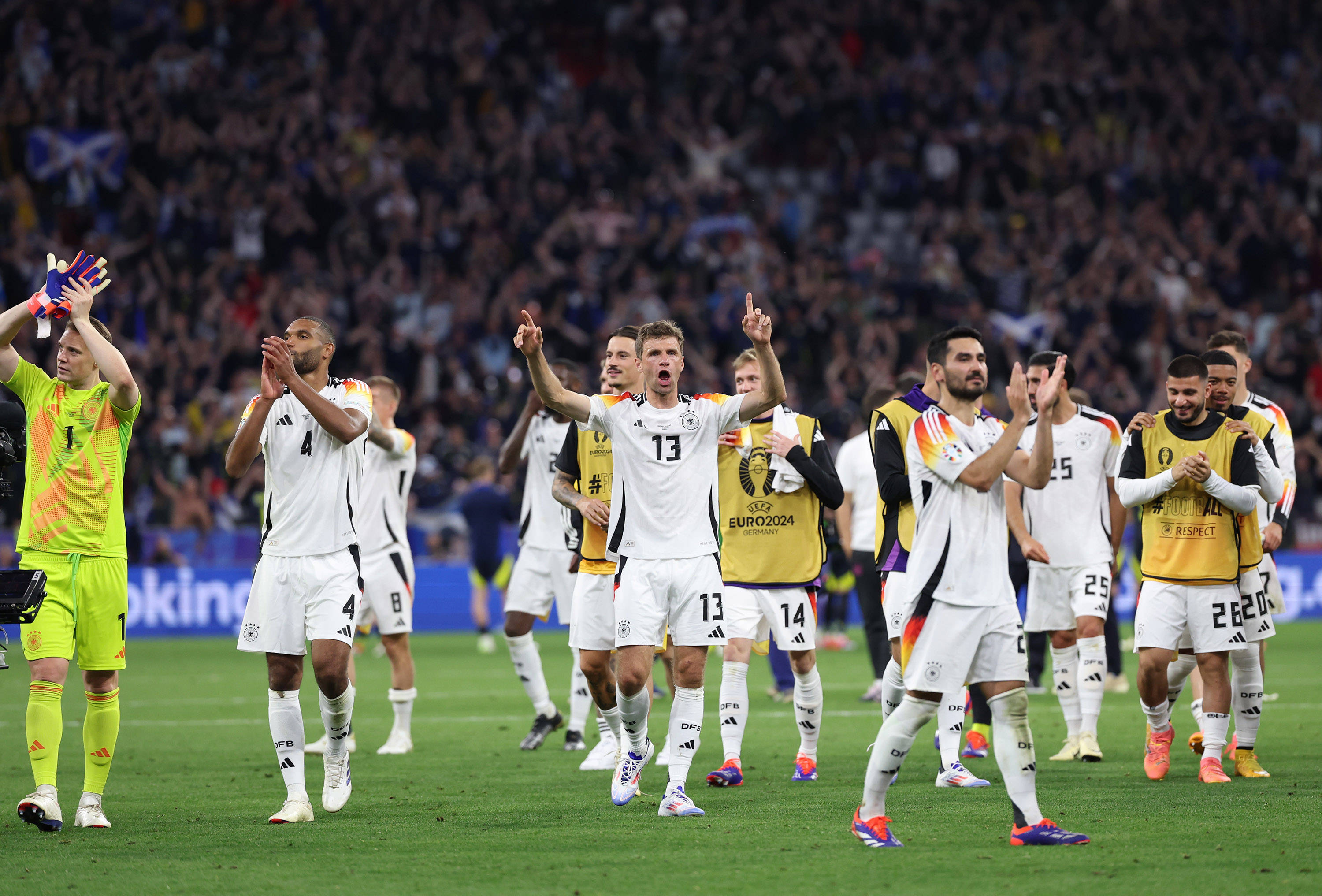 德国队在跨国锦标中表现出类拔萃